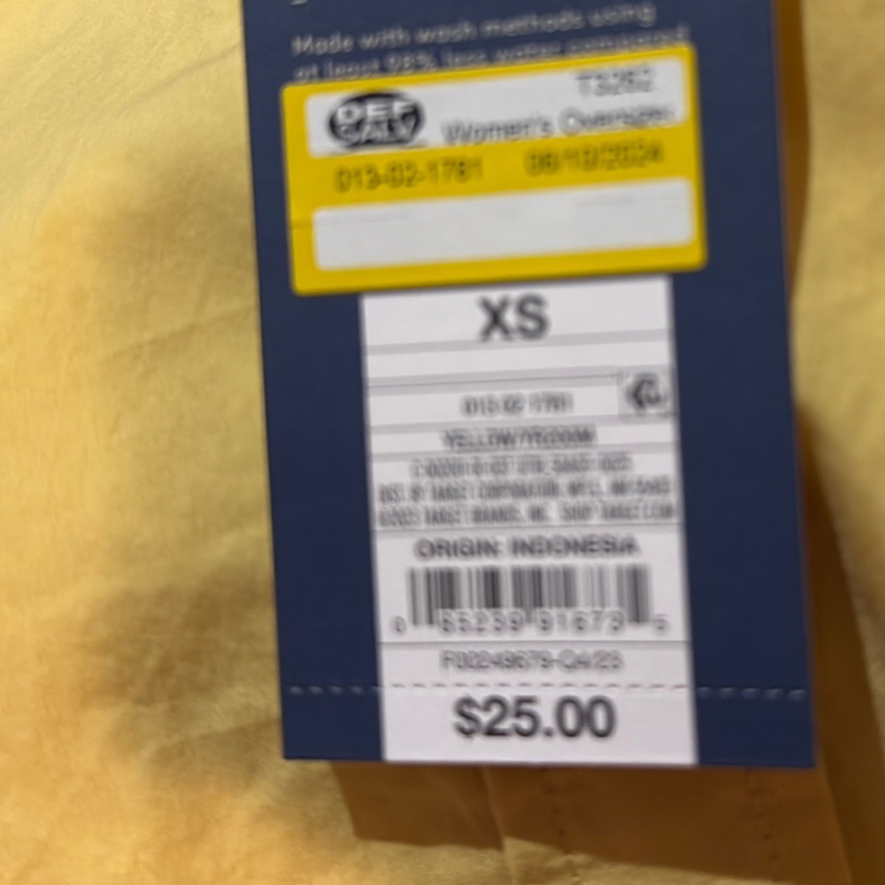 Universal Thread Yellow Blouse - Picture 5 of 5